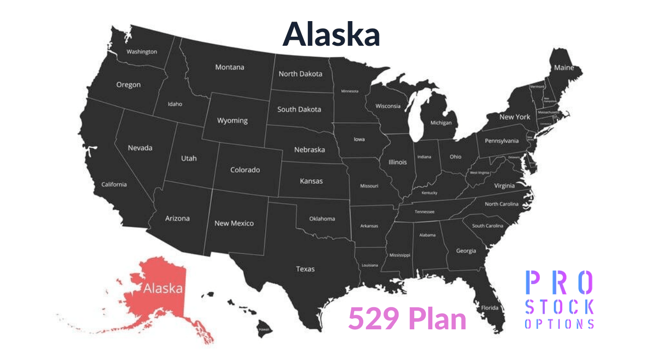 Alaska 529 plan - map of the united states - map of the united states